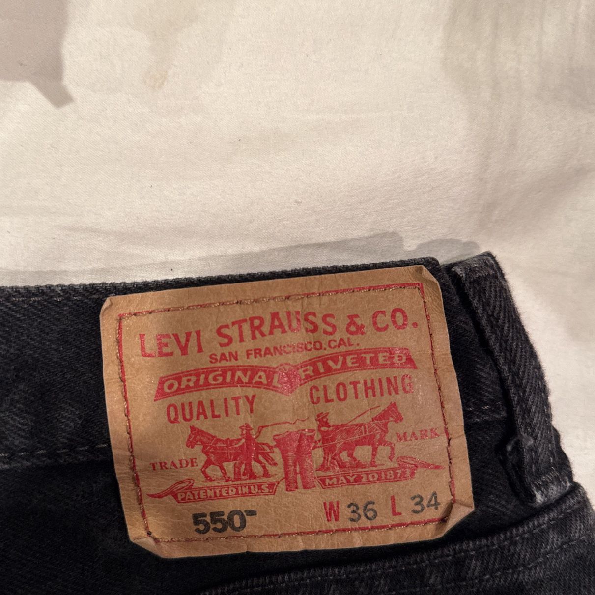 Levi Strauss and Co men’s jeans