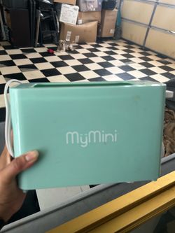 MyMini Single Slice Toaster Aqua