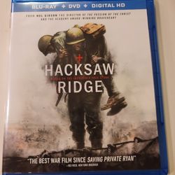$5 BLU RAY. HACKSAW RIDGE. $5 OR TRADE FOR A MOVIE TITLE I DO NOT ALREADY OWN. BLU RAY ONLY NO DIGITAL .
