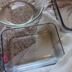 6 pyrex and anchor hocking ovenware