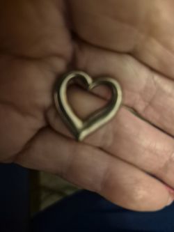 Sterling Silver Heart Pendant 