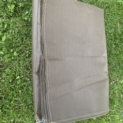 Brown RV shade 