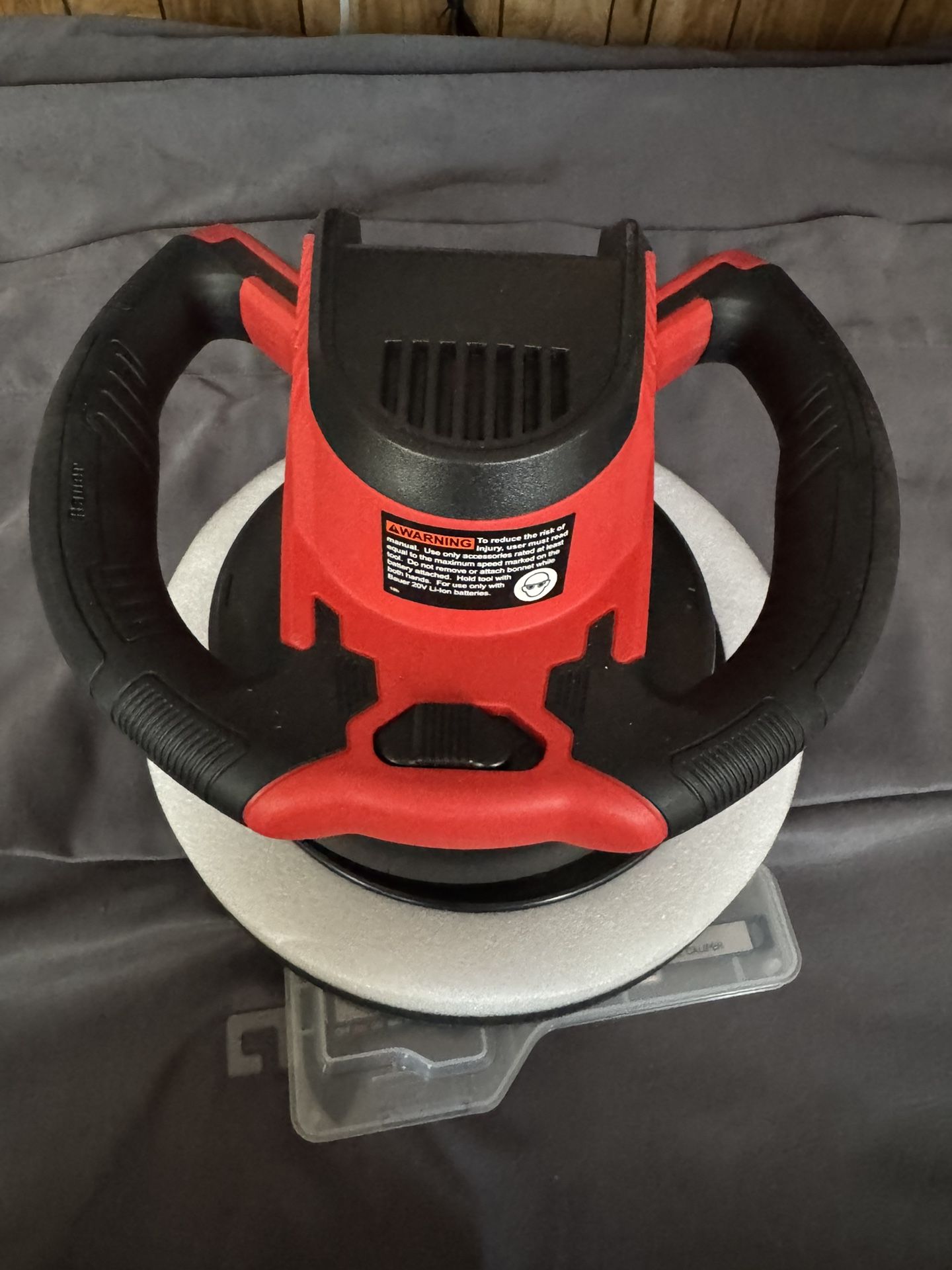 BAUER 20V Cordless 10 In. Buffer – Tool Only