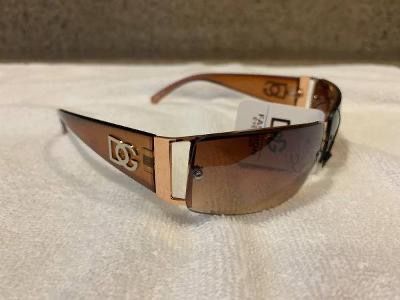 New Men’s “Brown” DG Wrap Sunglasses