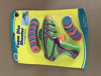 Foam Disc Shooter Toy (18 Discs)