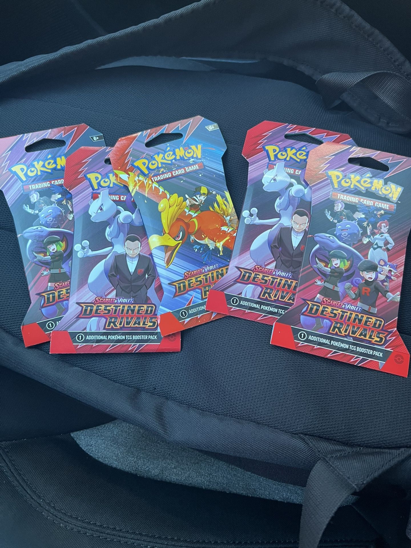 Pokémon Destined Rivals Sleeve Packs