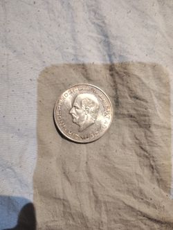 Diez Pesos Hidalgo  Plata  Ley 90 $90 Dlrs
