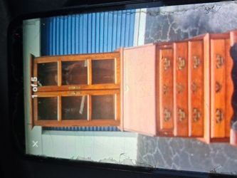 Secretary desk/ hutch