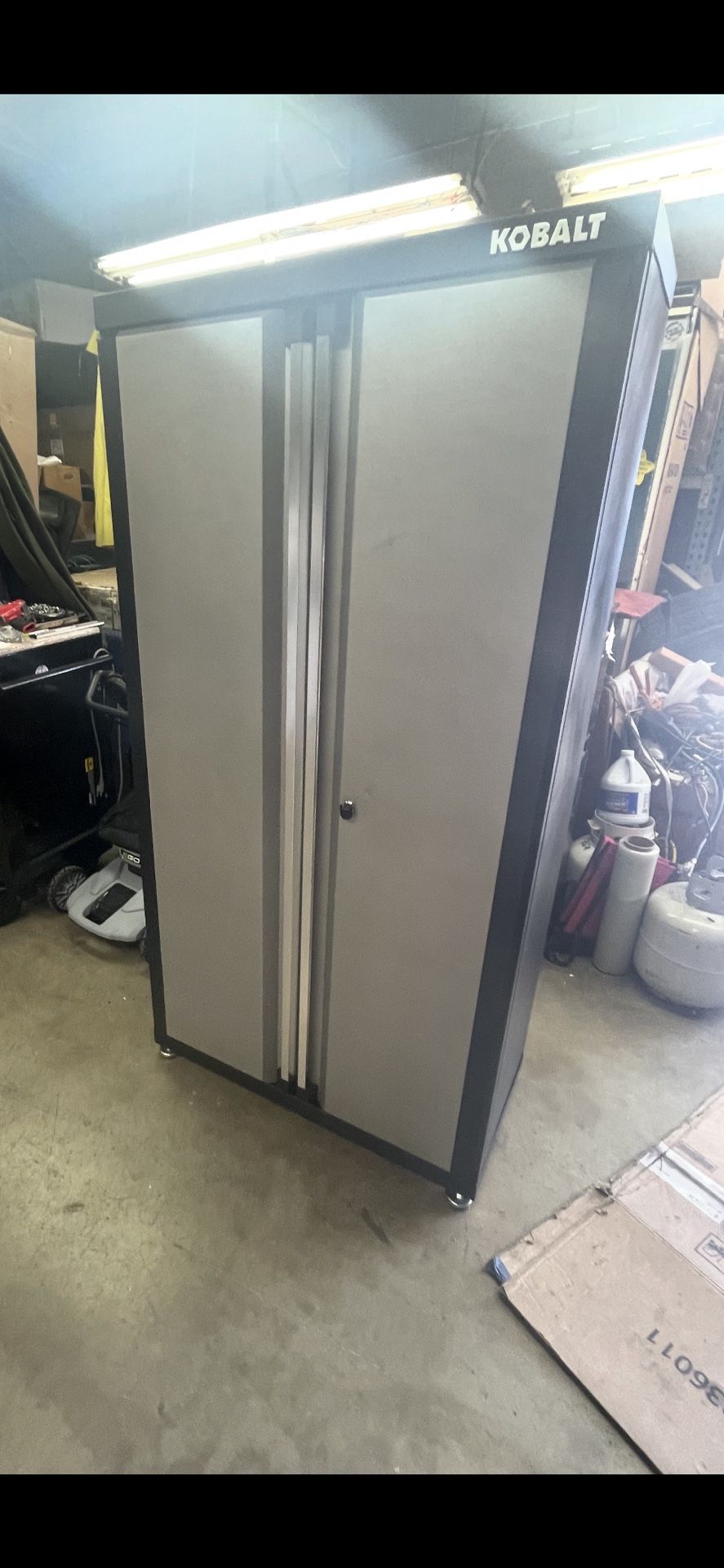 Cabinet Kobalt Gray And Black