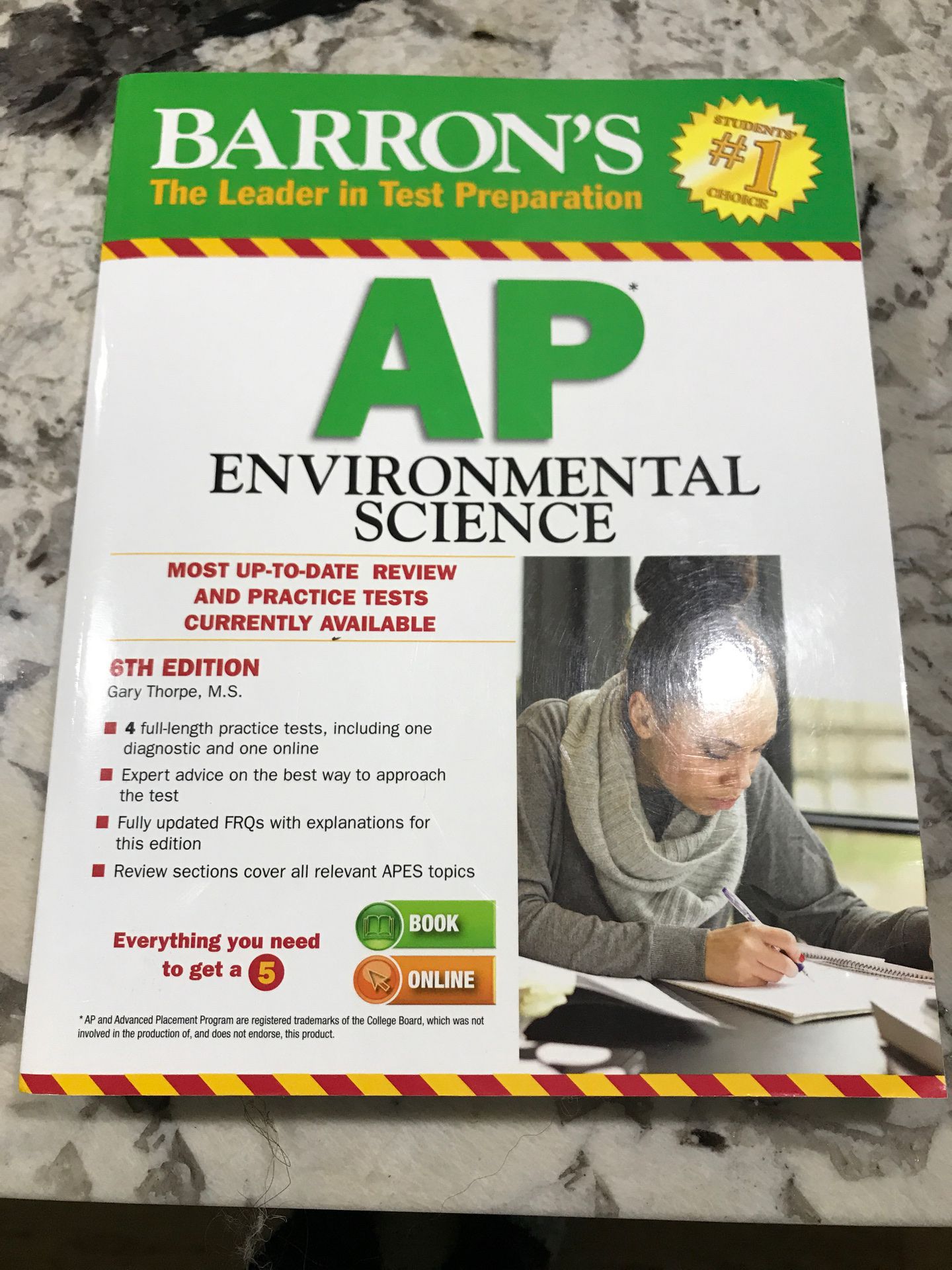 Barron's AP Environmental Science, 6th Edition