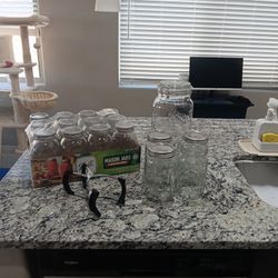 Set of Ball Canning Jars