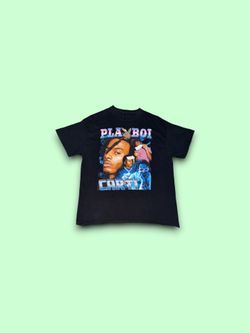 Playboi Carti Playboy Rap Tee Hip Hop Rapper Short Sleeve T-Shirt Men’s Large