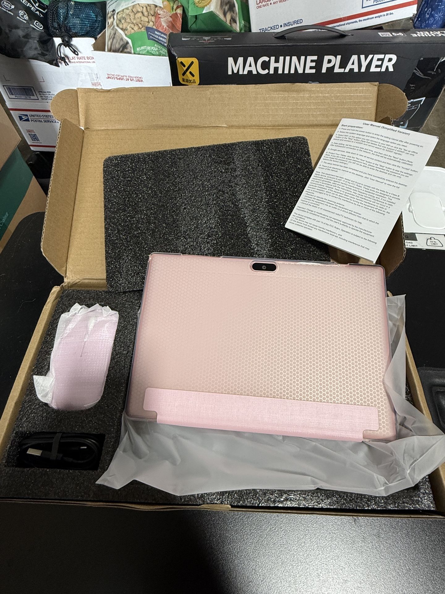 Android 10” Tablet Set (Pink)