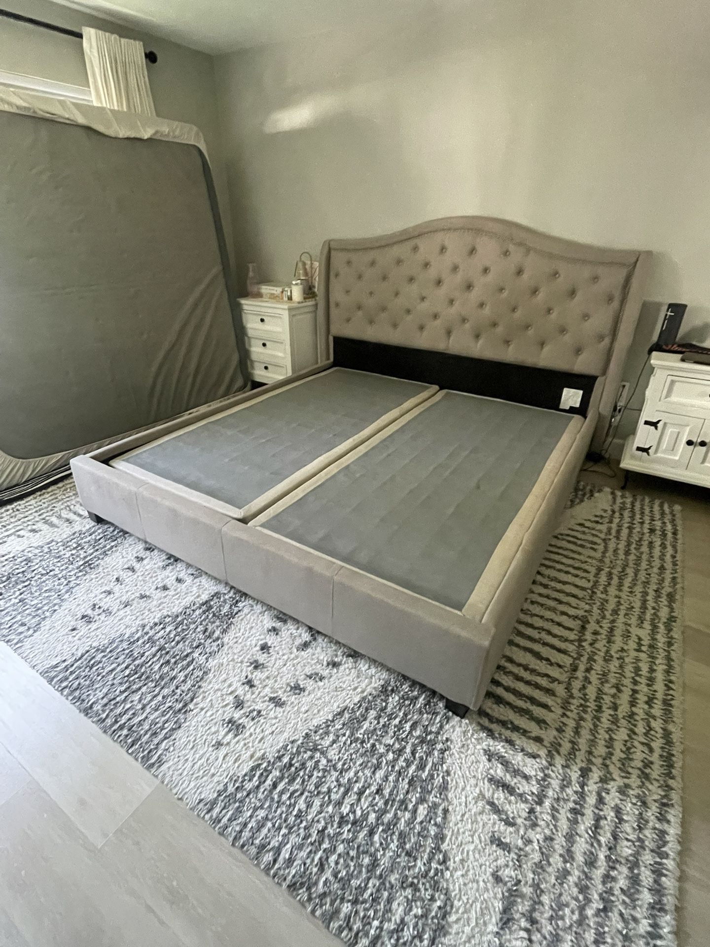 King Size Bed Frame & Box