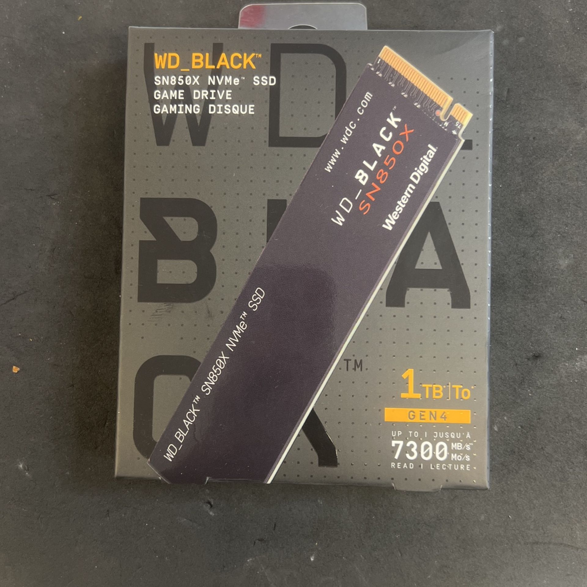 WD Black SN850X 1TB INTERNAL STORAGE