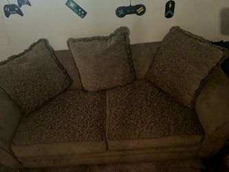 Patterned Couch