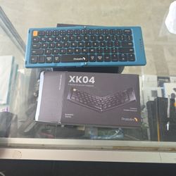 ProtoArc- XK04  Foldable Bluetooth Keyboard- Blue 