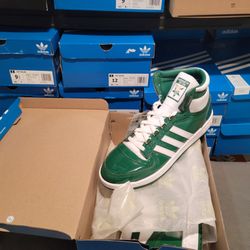 Green patent leather adidas new arrivals