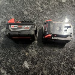 Milwaukee Batteries 