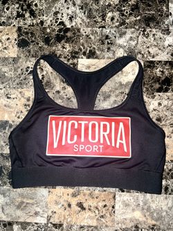 VICTORIA’S SECRET BLACK SPORT BRA 