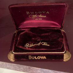 Antique Bulova Jewelry Box 