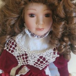 Doll Antique Percalin 