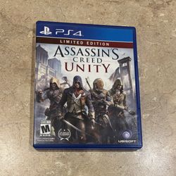 PS4 assassin’s Creed unity - PlayStation good condition 