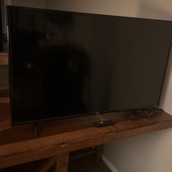 TCL 43” 4K Roku Smart TV – Works Great, Clear Picture!