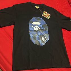 Blue Camo Bape Shirt 