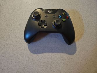 Black Microsoft Wireless Xbox One Controller Model 1537