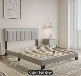 Queen Size Bed Frame with Headboard New In Irvine 