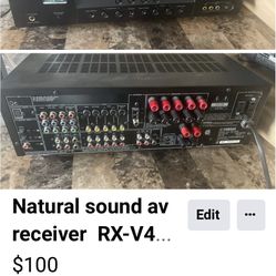 Yamaha Natural Sound AV Receiver RX V 461