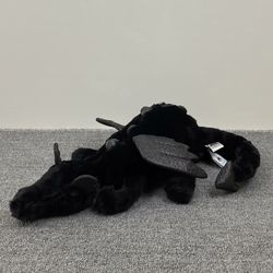 Jellycat plush onyx dragon -NWT  RETIRED ONE