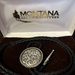 Montana silversmith bolo tie 