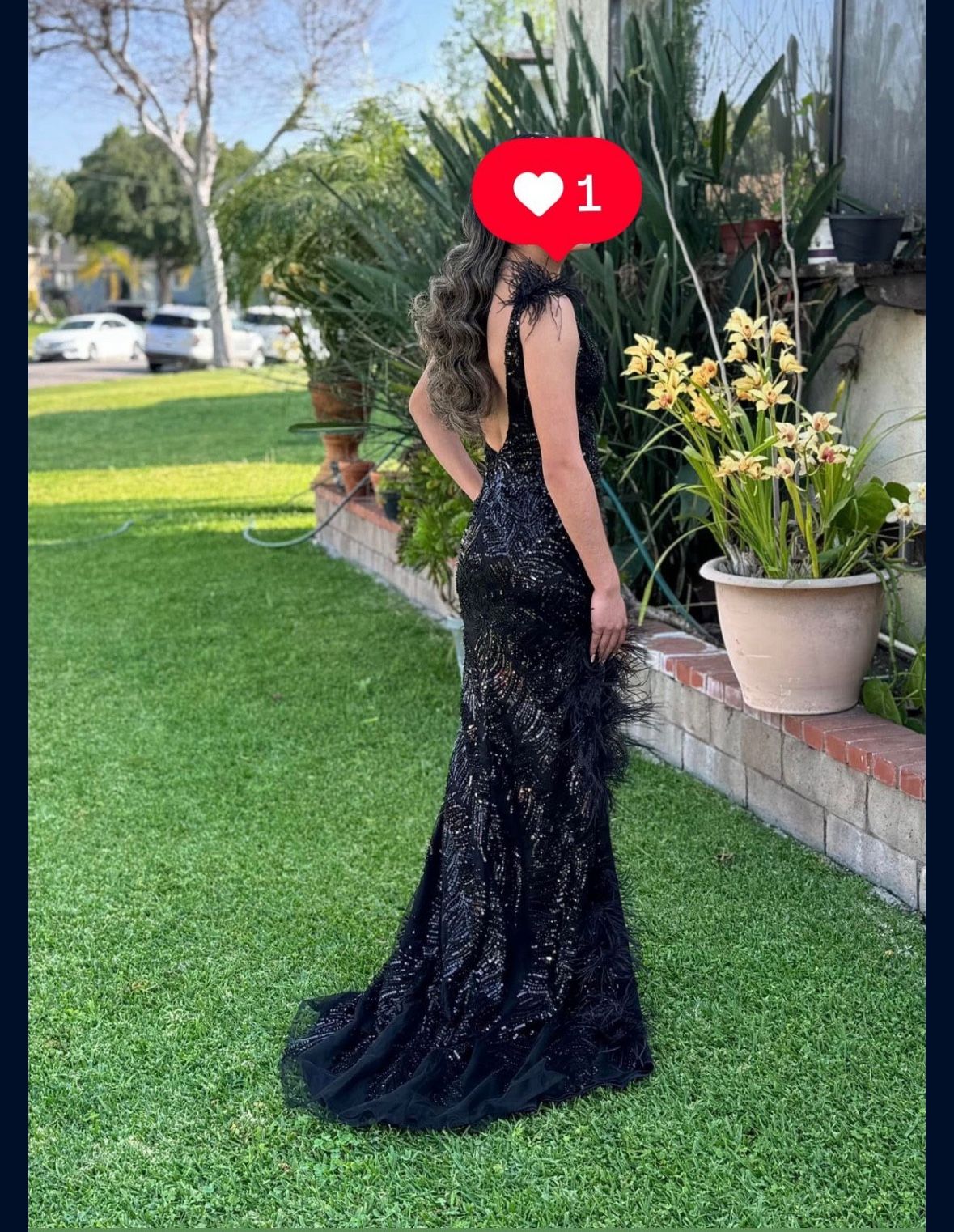 black prom/party dress!