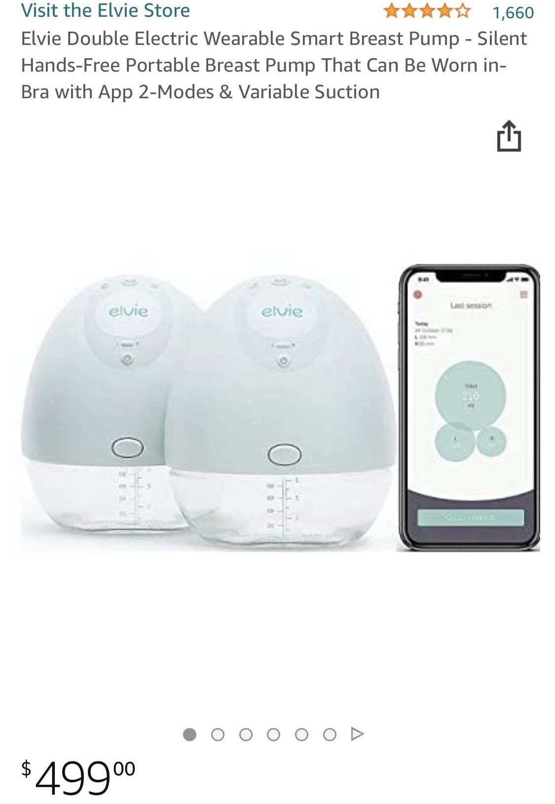 Electric Wearable Breast Pump Hands Free for Sale in Las Vegas, NV - OfferUp