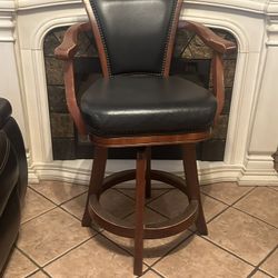Pub Stool Leather