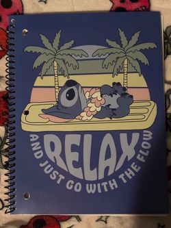 Stitch Spiral Notebook Lilo & Stitch