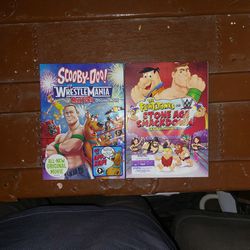 2 WWE Crossover Movies Scooby-Doo and The Flintstones