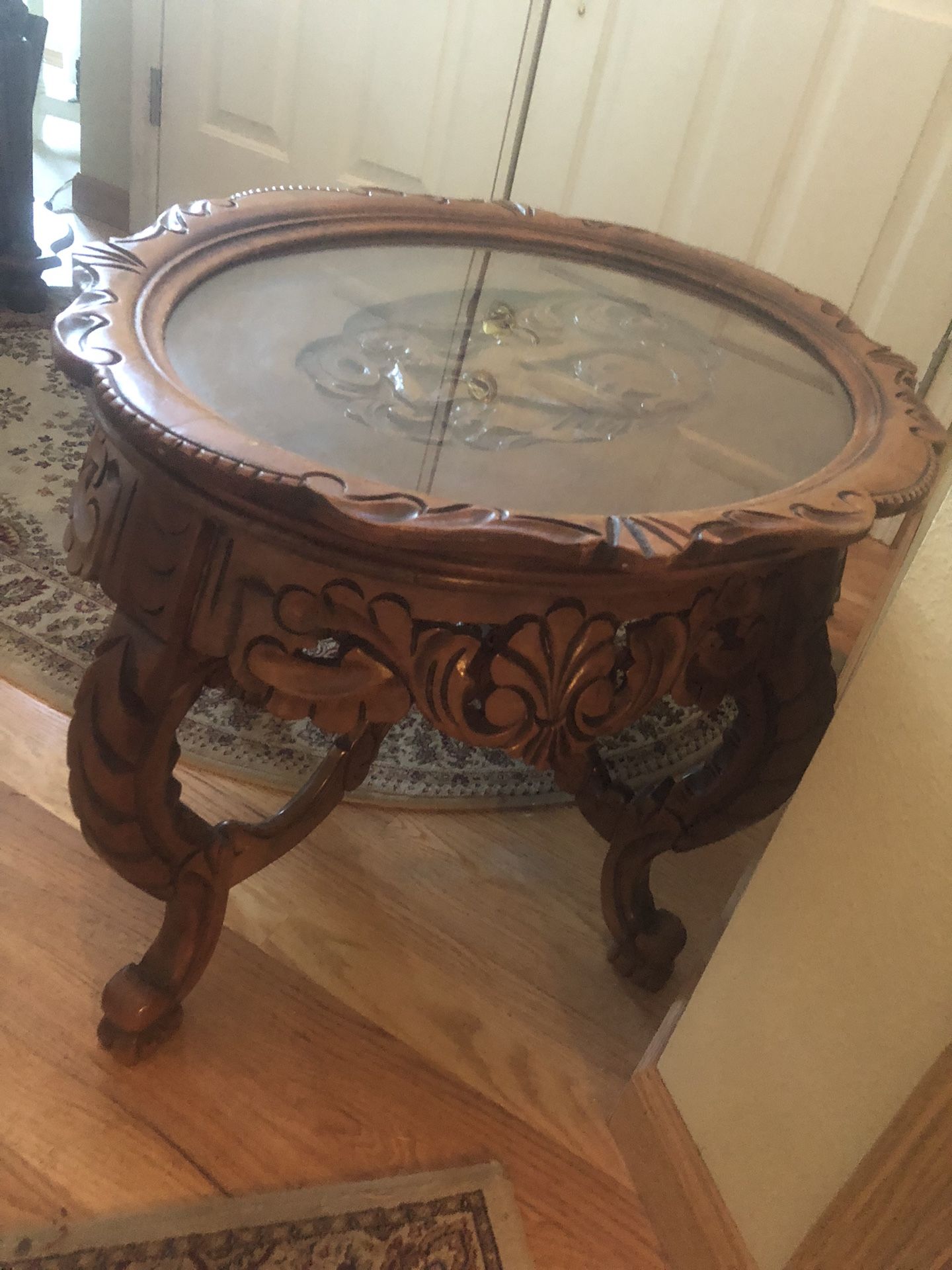 Antique Wood Table 
