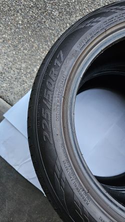 Like new tires 225/50/ZR17