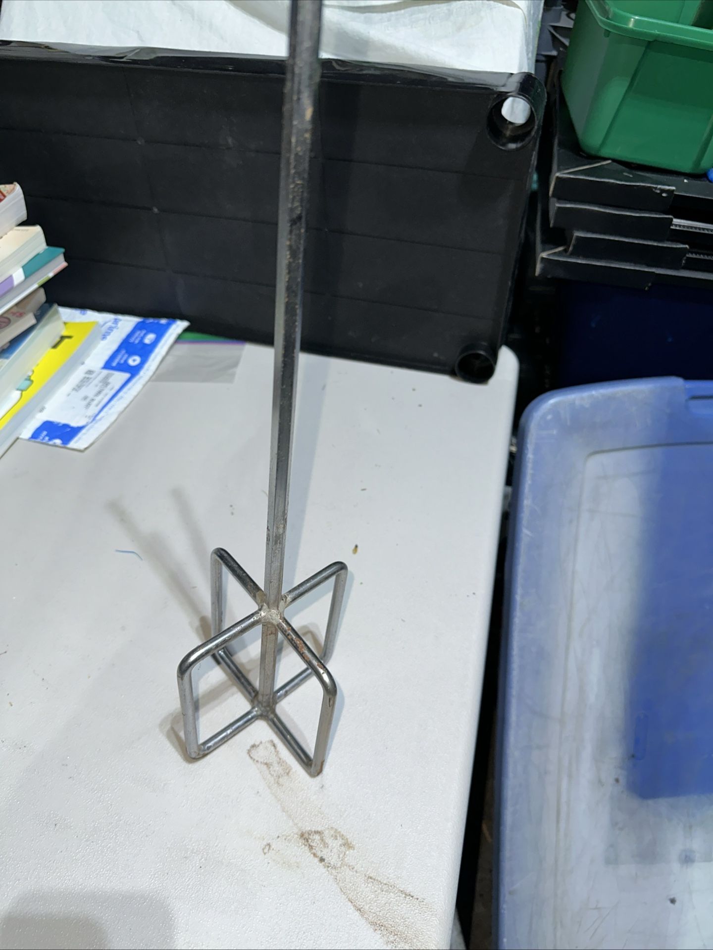 Steel Plated Grout Mixing Paddle 