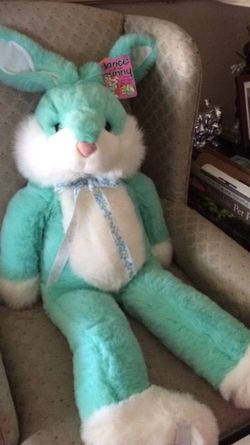 Stuff animal bunny life size