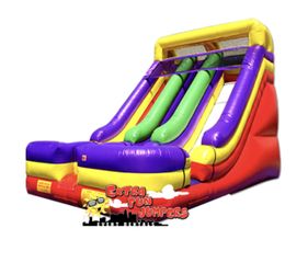 18ft Extra large Dual Lane Slide
