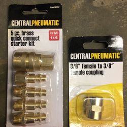 New Brass air hose quick connectors couplings