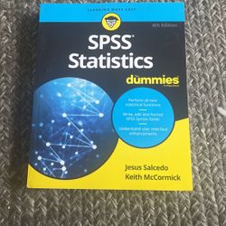 SPSS statistics For Dummies 4th Edition