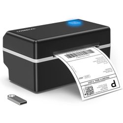 Shipping Label Printer, 4x6 Thermal Label Printer, 152mm/s Desktop Barcode Label Printer