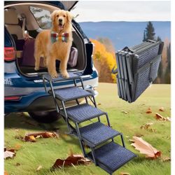 Dog Ramp for Car Truck and SUV Dog Stairs for Large Dogs