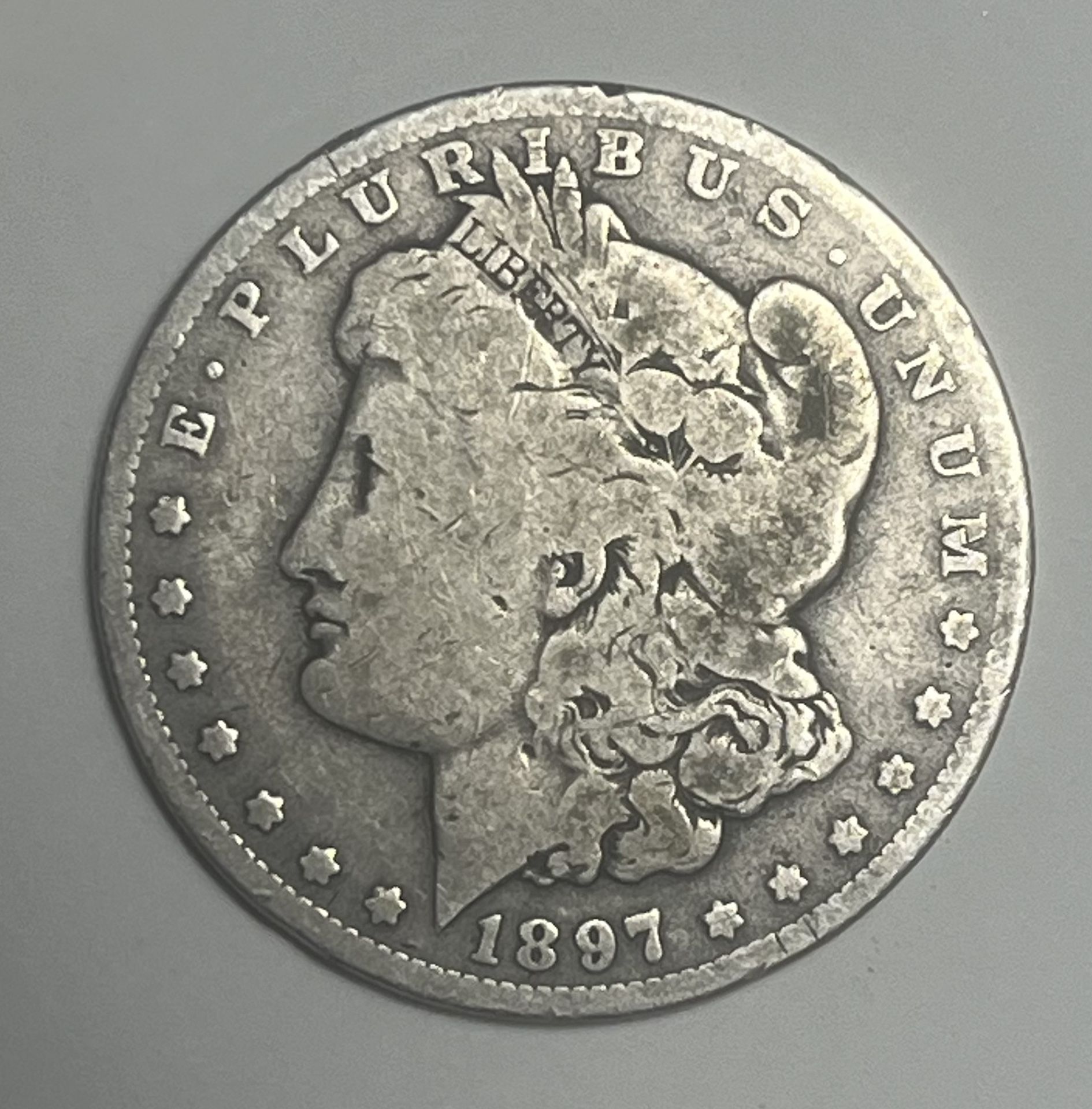 1897 O Morgan Silver Dollar