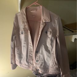 Pink Jean Jacket 